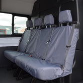 Ford Transit 2014 On Double Cab (Dciv) Rear Seat Covers 4 Passengers - Pair - Grey